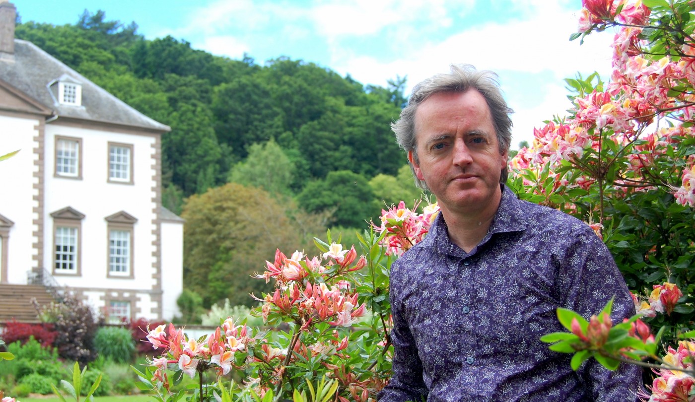 Kenneth Cox in the gardens at Glendoick