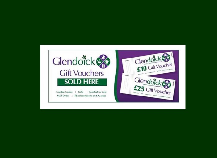 Gift Voucher can be used in Glendoick garden centre, cafe and foodhall